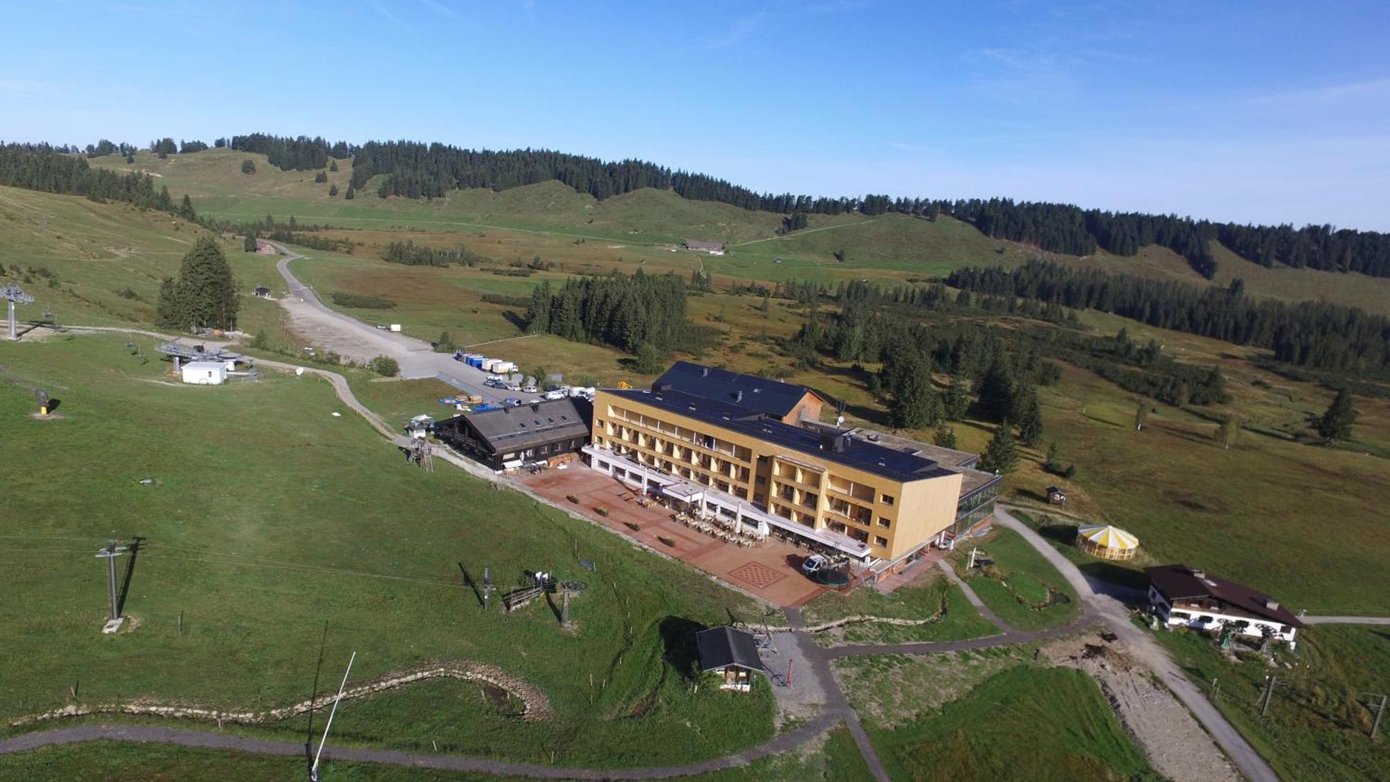 Almhotel Hochhaederich Riefensberg Exterior foto