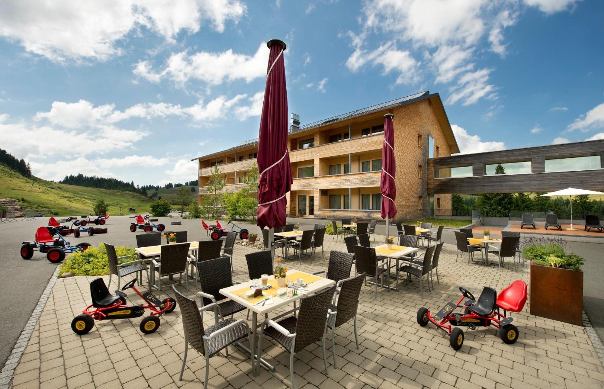 Almhotel Hochhaederich Riefensberg Exterior foto