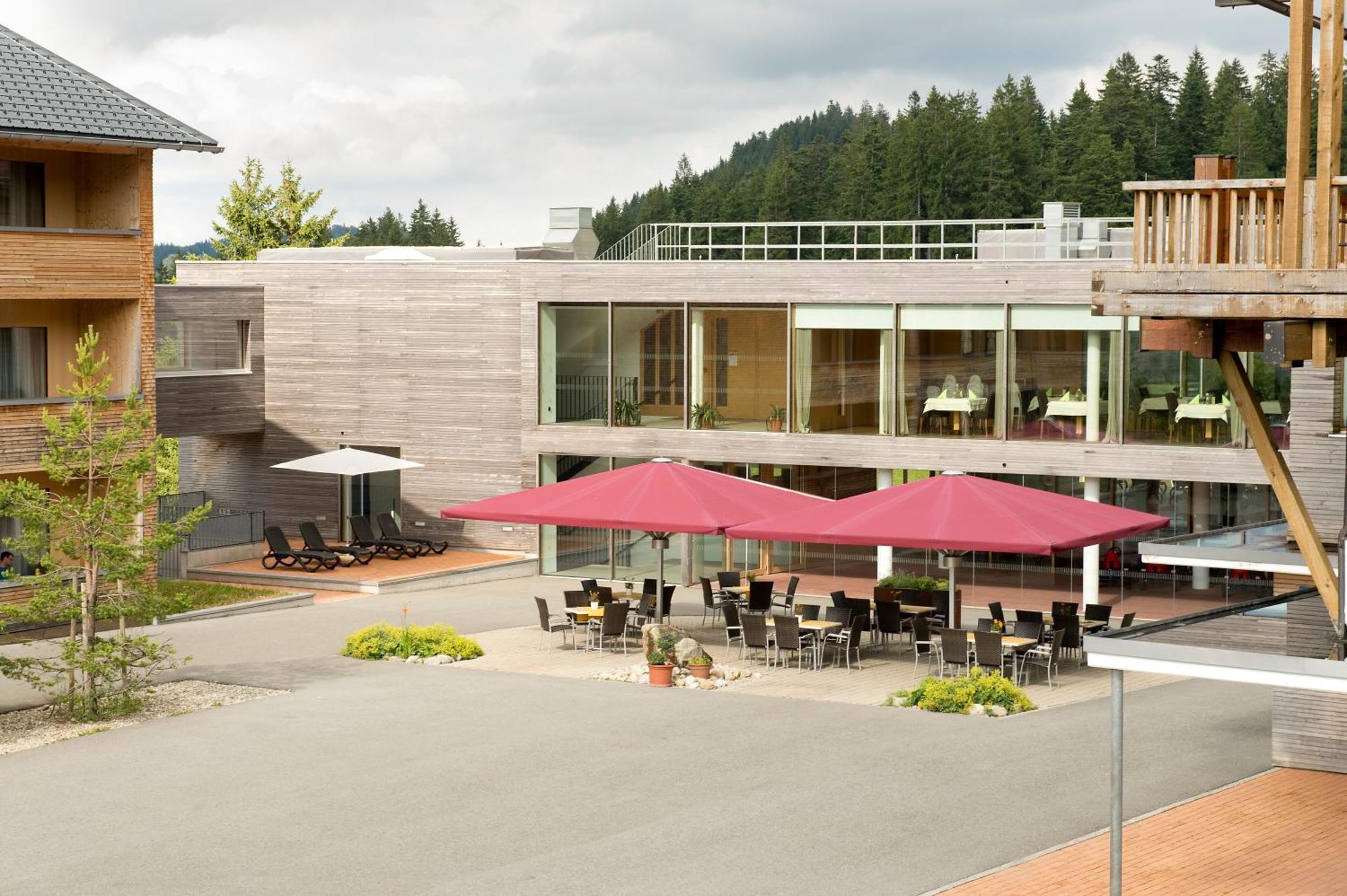 Almhotel Hochhaederich Riefensberg Exterior foto