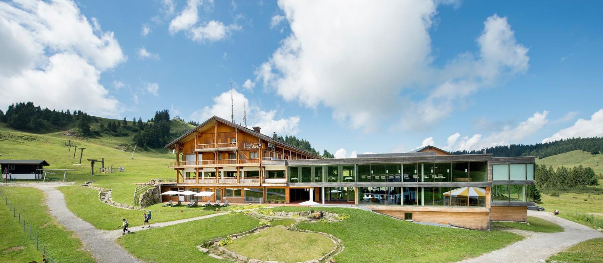 Almhotel Hochhaederich Riefensberg Exterior foto